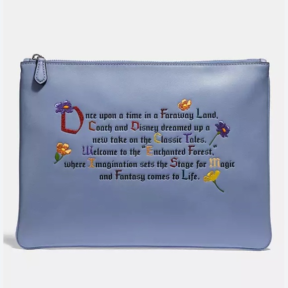 Coach x Disney Clutch "Once Upon A Time" (NWOT) - Picture 1 of 6